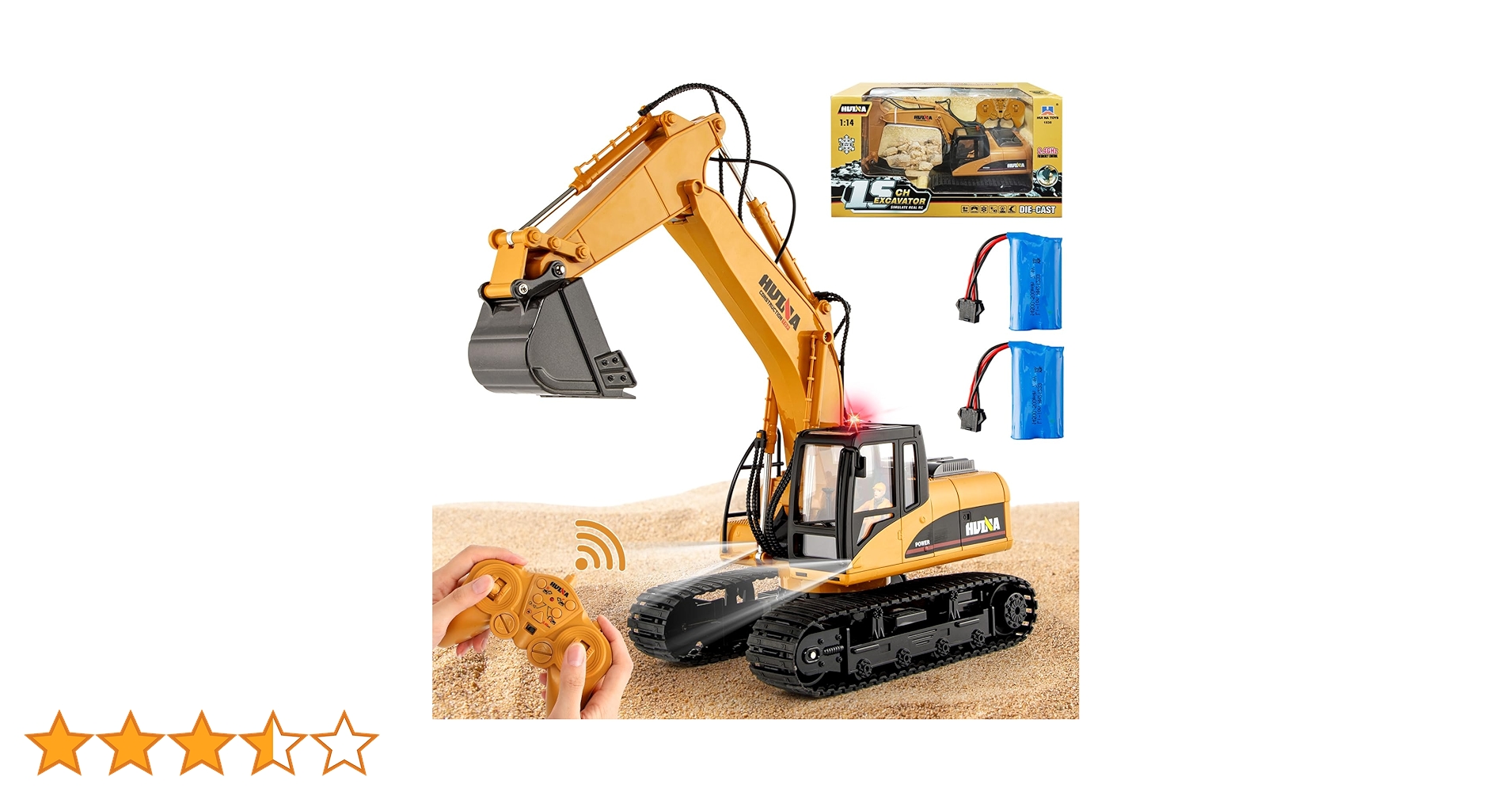 Amazon.co.jp: ラジコン ショベルカー 掘削機 15CH 1:14 2.4GHz